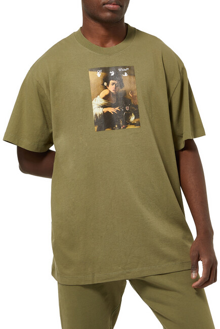 Caravaggio Boy Short-Sleeved T-Shirt Caravaggio Boy Short-Sleeved T-Shirt